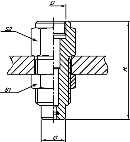 Spradow - MA2012 - Spradow Gauge Connection 1/2 BSP
