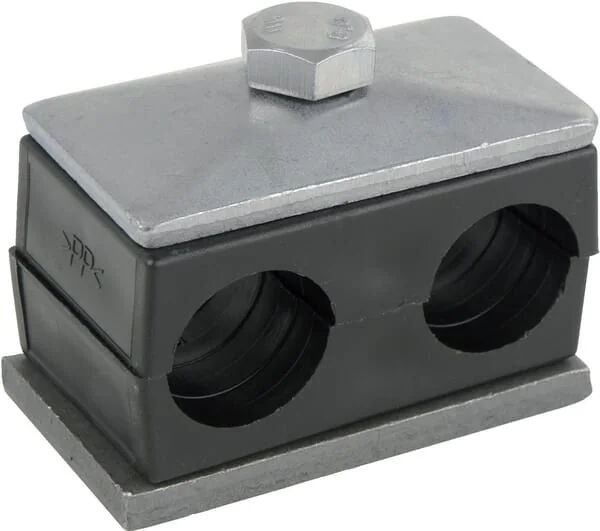 Stauff - RS32222P025 - Stauff Pipe Clamp Complete 22x22 mm (25)