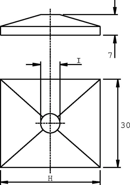 Stauff - RS32222P025 - Stauff Pipe Clamp Complete 22x22 mm (25)