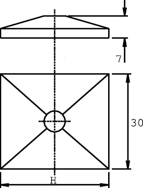 STAUFF - RS9223RVS - Cover Plate Double S.S. Gr.3