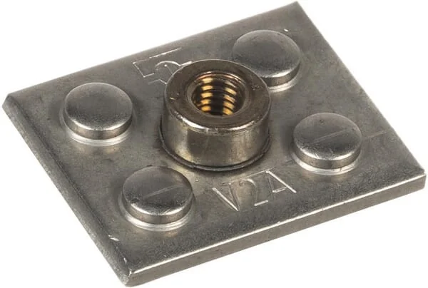 STAUFF - RS9321RVS - Weld-on Plate Double S.S. Gr-1