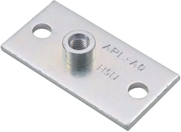 STAUFF - RS9410 - Two Hole Plate Steel Gr.0