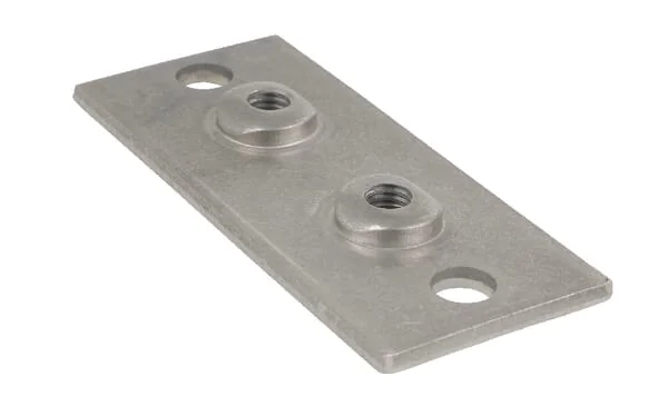 STAUFF - RS9414 - Two Hole Plate Steel Gr.4