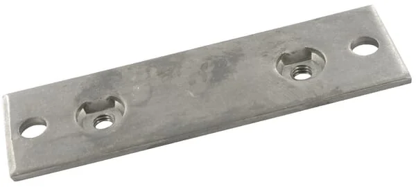 Stauff - RS9415RVS - Stauff Screw Plate Single Stainless Steel Gr.5