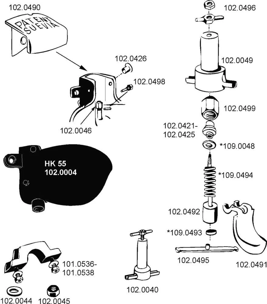 Suevia - SU1020492 - Piston