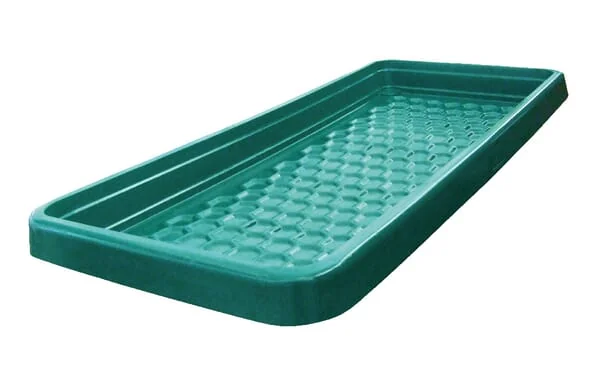 Suevia - SU1600160 - Disinfection Tub Made of Green Polyethylene 200l 2000x900x150mm Suevia