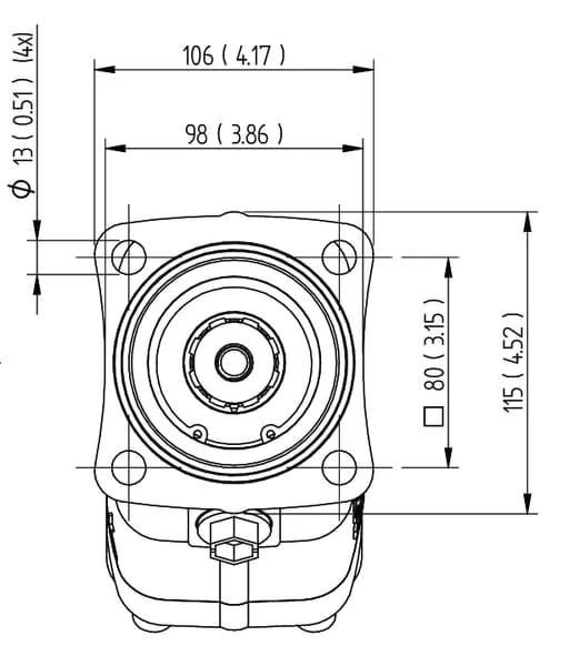Sunfab - SAM047WNDL4L35S3G - Piston Motor 47cc L35 S2