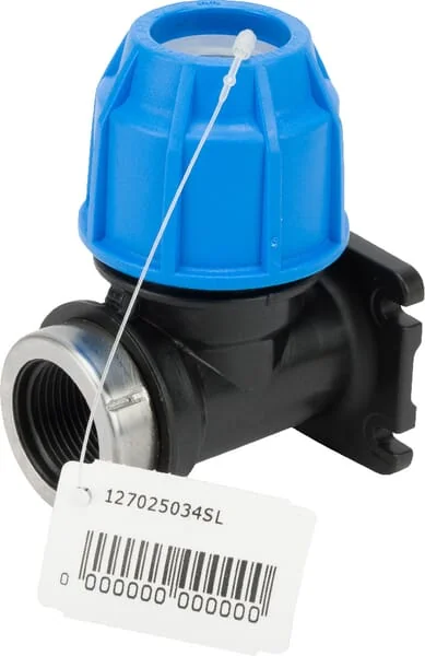 Supreme - 127025034SL - Wall Plate Elbow 25mm x 3/4"