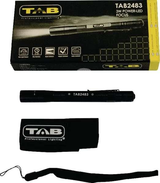 TAB - TAB2483 - LED Penlight Torch, 3W