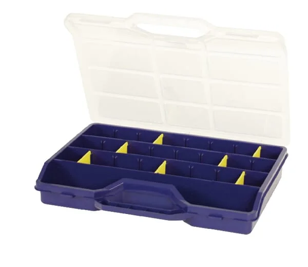 Tayg - 145001TAY - Assortment Box 238x312x51mm, Blue Polypropylene, 26 Compartments, 45-26