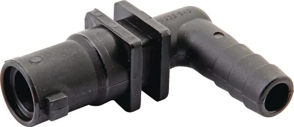 TeeJet - 18638111540NYB - Nozzle Holder Elbow 3/8" 9.5mm Hosetail