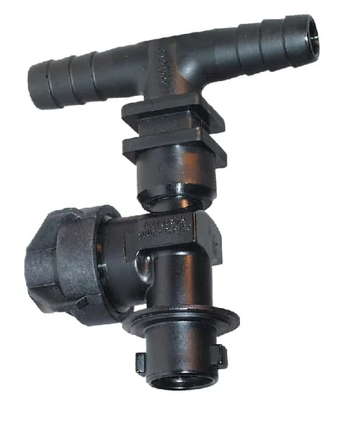 Teejet - 19350212406NYB - Nozzle Holder with 2x 3/8 Hose Connectors