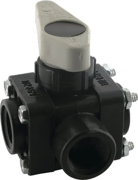 TeeJet - AAB343M312PP - Valve 3 Ways 1/2" Bsp Female