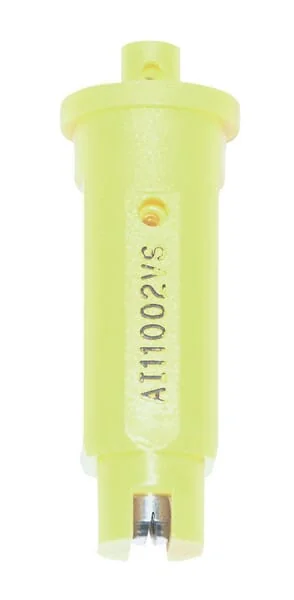 TeeJet - AI11002VS - Air Injection Nozzle AI 110° 02 Yellow Stainless Steel TeeJet
