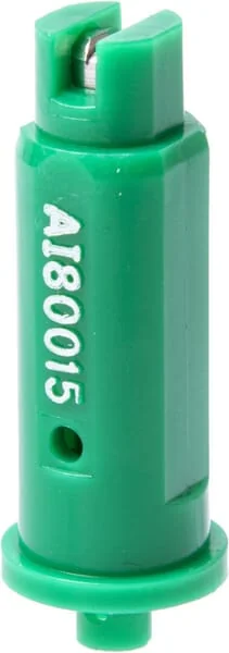 TeeJet - AI80015VS - Air Injection Nozzle AI 80° 015 Green Stainless Steel TeeJet