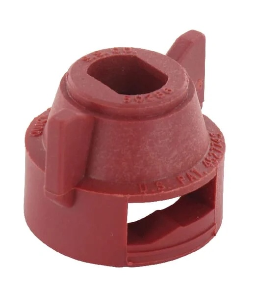 TeeJet - CP502863NY - Nozzle Cap, Bayonet, SW10, Red, TeeJet