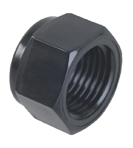 TeeJet - CP80271NYB - Nozzle Cap, Threaded, Black, TeeJet
