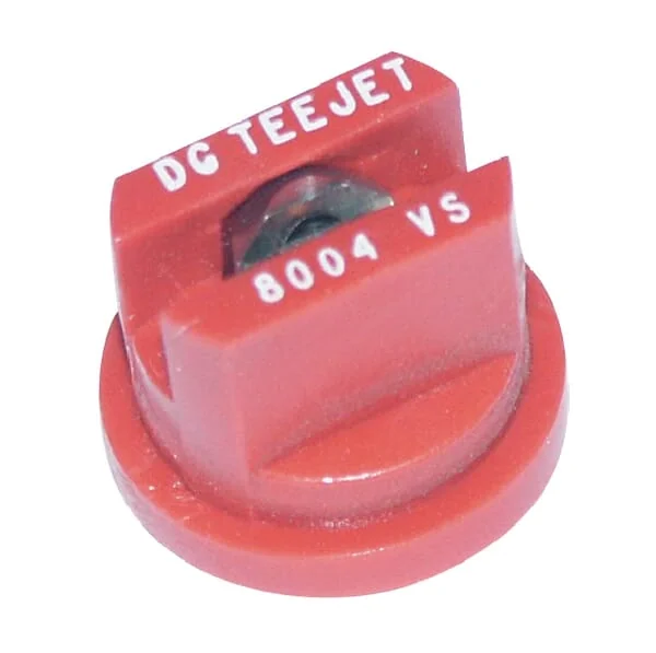 TeeJet - DG8004VS - Flat Fan Nozzle DG 80° 04 Red, Stainless Steel, TeeJet