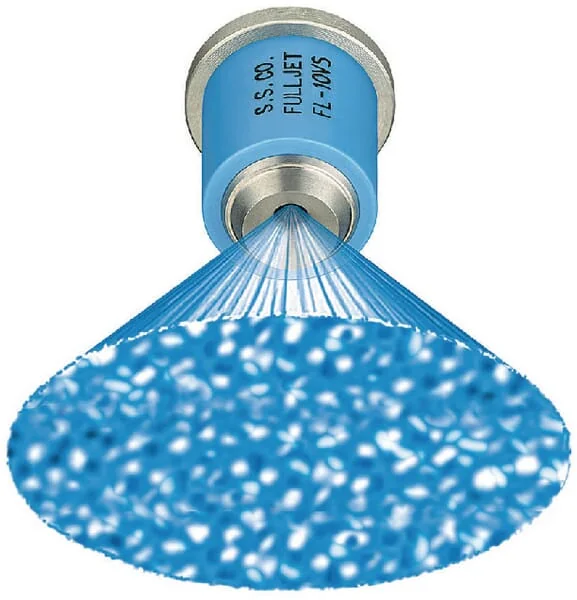 TeeJet - FL15VS - Full Cone Nozzle FL 015 Green Stainless Steel TeeJet