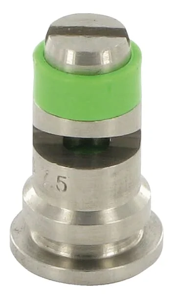 TeeJet - TFVS75 - Flood Nozzle TF 015 Green Stainless Steel TeeJet