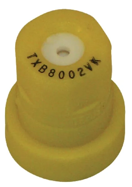 TeeJet - TXB8002VK - Hollow Cone Nozzle TXB 80° 02 Yellow Ceramic TeeJet
