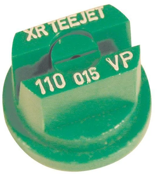 TeeJet - XR110015VP - Flat Fan Nozzle XR 110° 015 Green Plastic TeeJet
