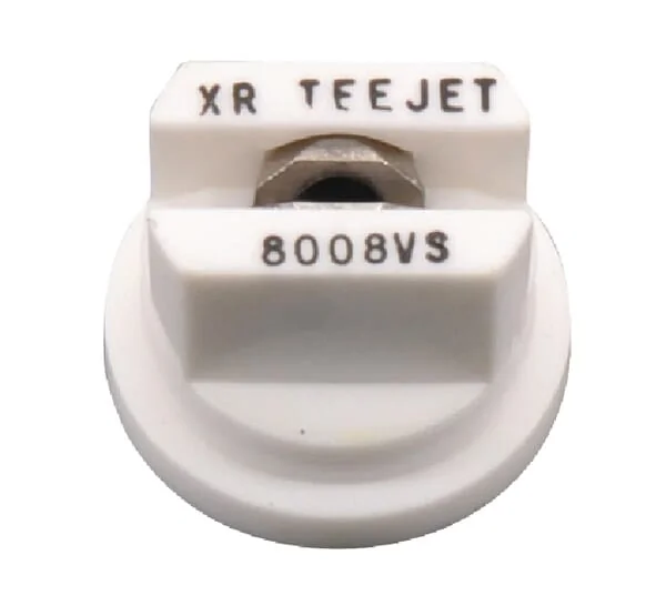 TeeJet - XR8008VS - Flat Fan Nozzle XR 80° 08 White Stainless Steel TeeJet