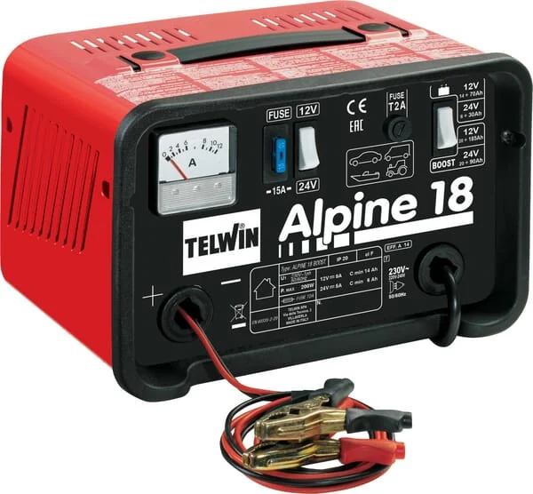 Telwin - BL18A - Caricabatteria Alpine 18 12-24 Volt