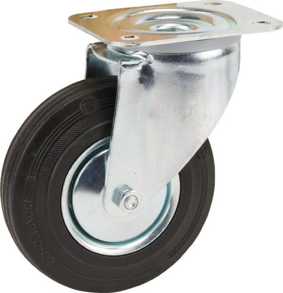 Tente - 3470DVJ125P62 - Tente Swivel Wheels With Black Rubber Tire