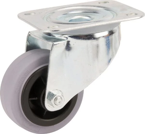 Tente - 3470PIR080P62 - Tente Swivel Casters With Gray Rubber Tire