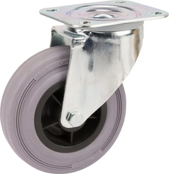 Tente - 3470PIR125P62 - Tente Swivel Casters With Gray Rubber Tire