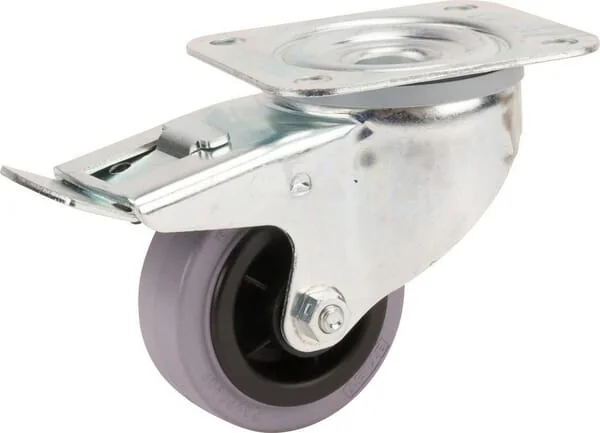 Tente - 3477PIR080P62 - Tente Swivel Casters With Black Rubber Tire
