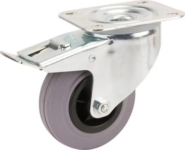 Tente - 3477PIR100P62 - Tente Swivel Casters With Black Rubber Tire