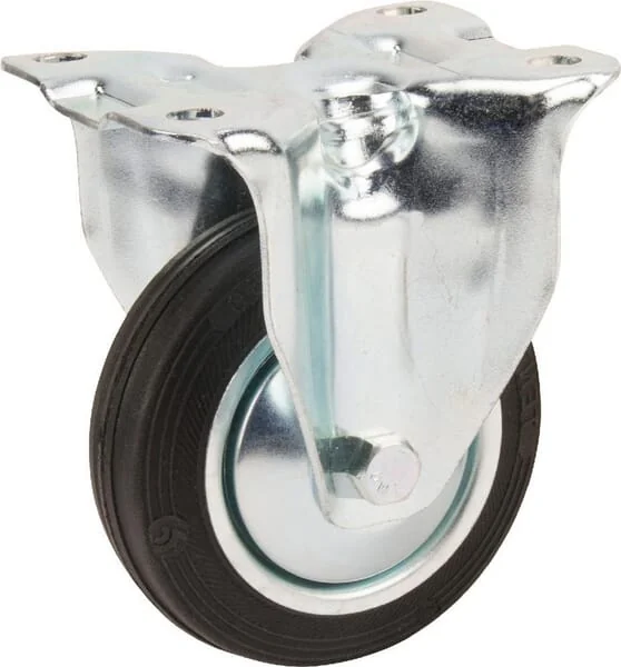 Tente - 3478DVJ100P62 - Tente Rigid Wheel with Black Rubber Tire