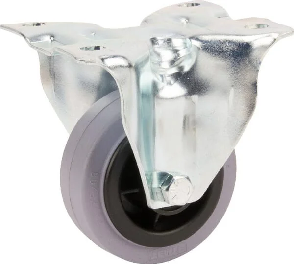 Tente - 3478PIR080P62 - Tente Rigid Wheel with Gray Rubber Tire