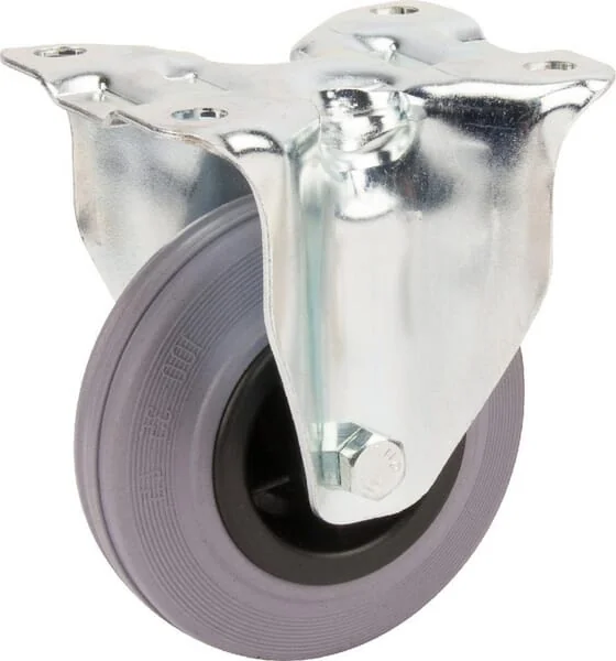 Tente - 3478PIR100P62 - Tente Fixed Wheel with Gray Rubber Tire