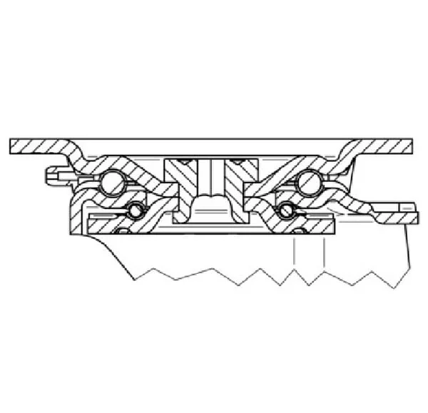 Tente - 4680TOP125P63 - Tente Heavy-Duty Wheels Made of Polyamide