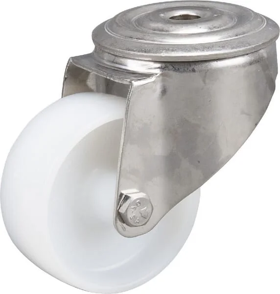 Tente - 8470UOO080P3013 - Tente Stainless Steel Swivel Castors with Plastic Tread