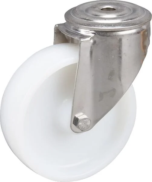 Tente - 8470UOO125P3013 - Tente Stainless Steel Swivel Castors With Plastic Tread