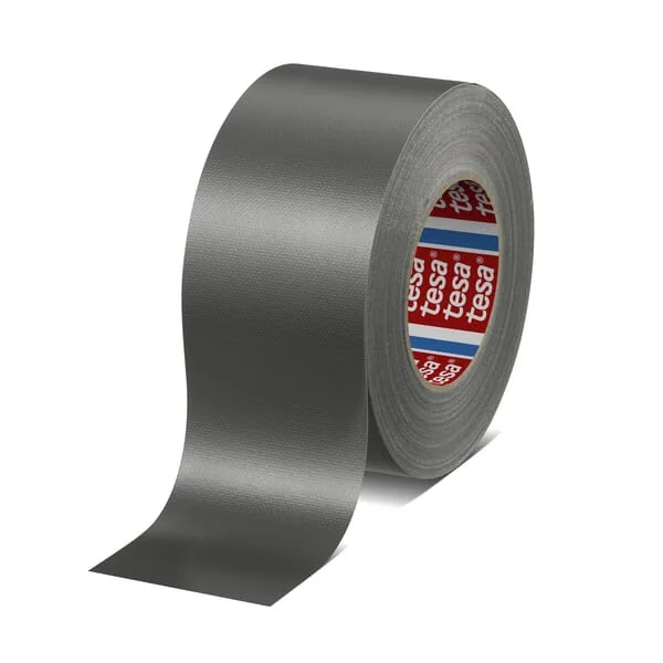 TESA - T046880001200 - Tape, Cloth, Standard PE Coated, Grey, 50m x 75mm, Tesaband®