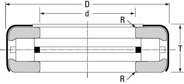 Timken - T101ADN - Tapered Thrust Bearing