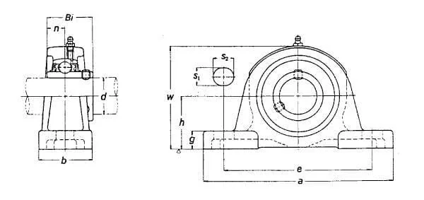 Timken - UCP210TIM - Housing Unit UCP