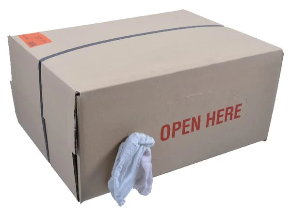 Towlers - PM0106 - White Cleaning Cloths 10 kg