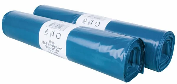 Towler - PM2017 - Blue Waste Bags 70x110 (t50mu) 200x