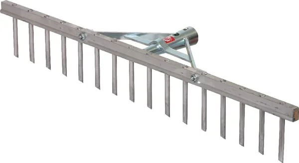 True Temper - ES31000 - Rake, 16-Tines 62cm Aluminium