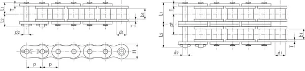 Tsubaki - RS801H - Roller Chain ASA 80 H