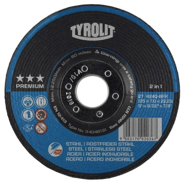 Tyrolit - 34046133 - Tyrolit Premium Cut-Off Wheel 178x7