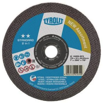 Tyrolit - 34332862 - Cutting Disc 125x1.6x22.23 F41 A46Q-BFS