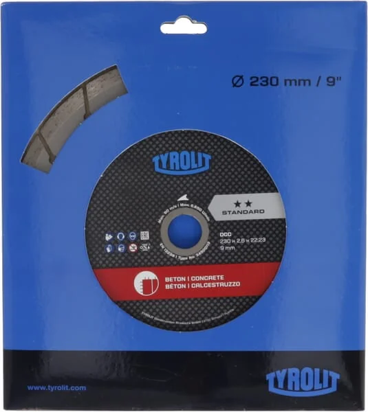 Tyrolit - 34500113 - Cutting Disc DCCS1 230mm