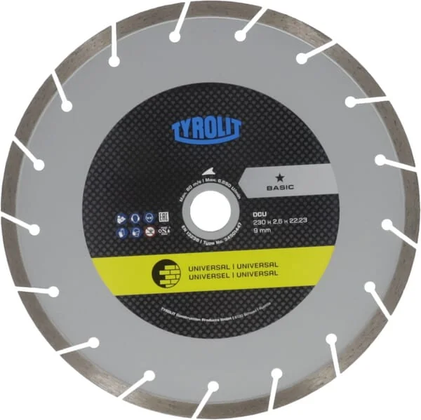 Tyrolit - 34501447 - Cutting Disc DCUB1 230mm